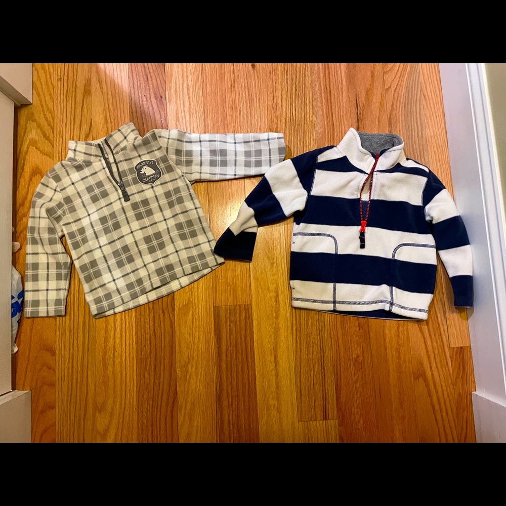 Carter half zips